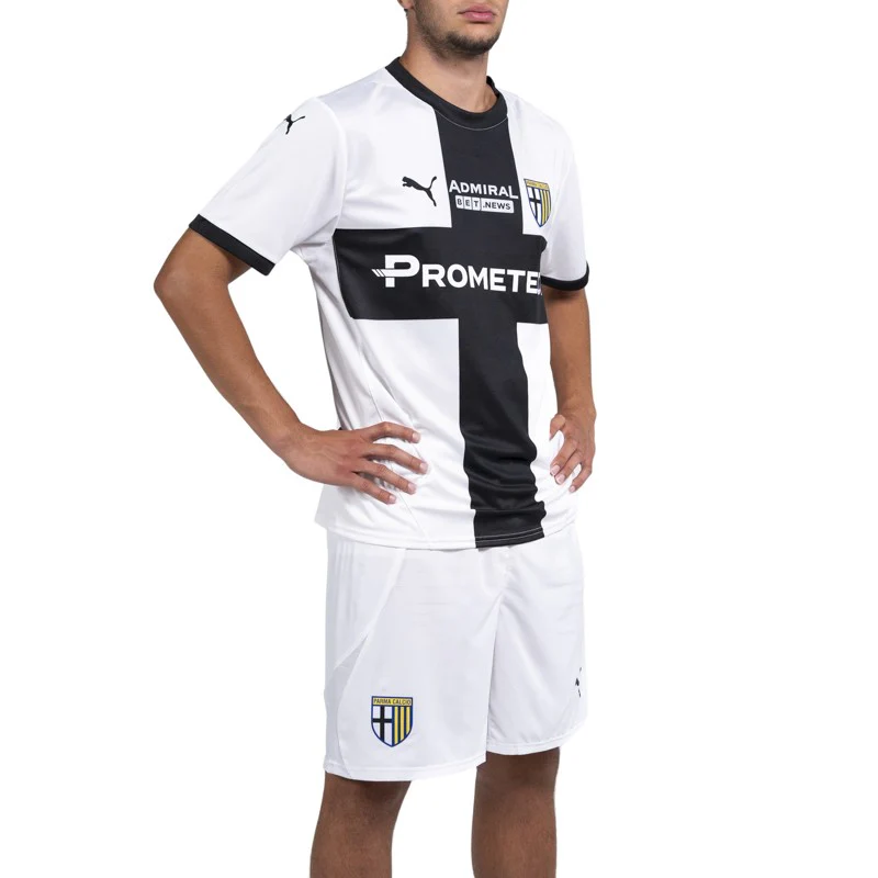 Pantaloncini Gara Home Bianchi 24/25 - Parma Calcio - Image 3